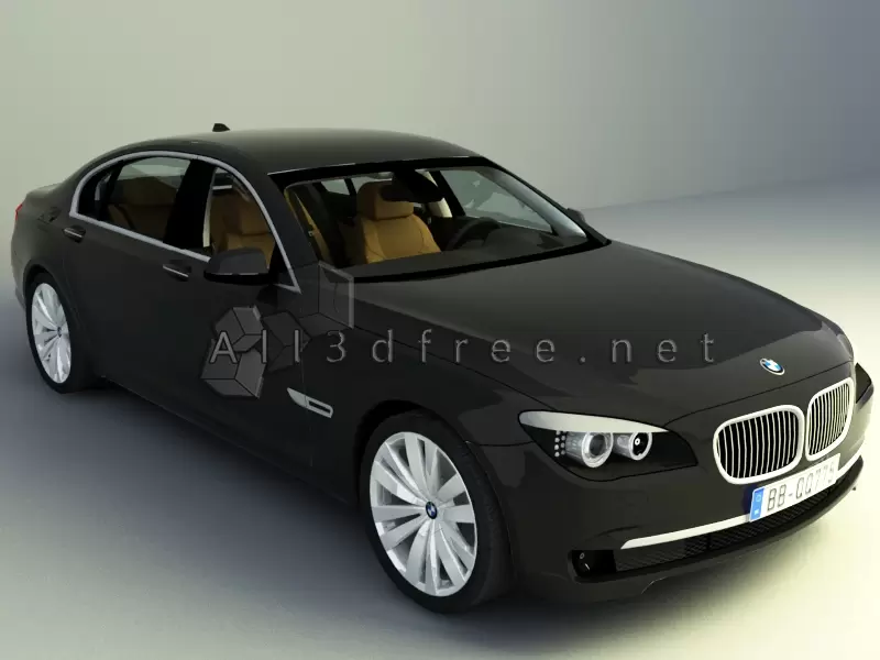 3d models of car - BMW Luxury Car