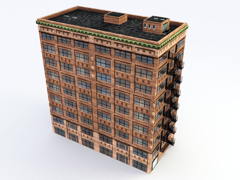 building 3d models - apartment 1