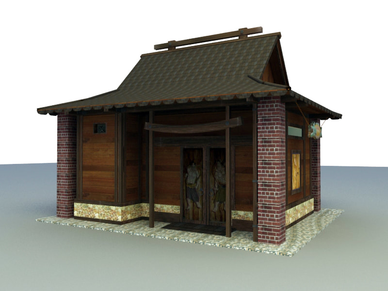 building 3d models free download - temple