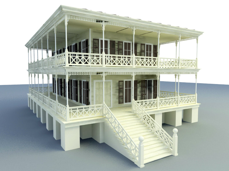 Building 3D models - Villa