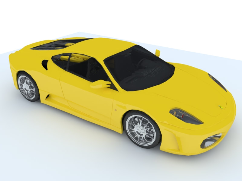 car 3d models free download obj - supercar