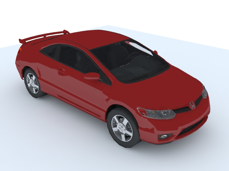 car 3d models free download -  sedan car