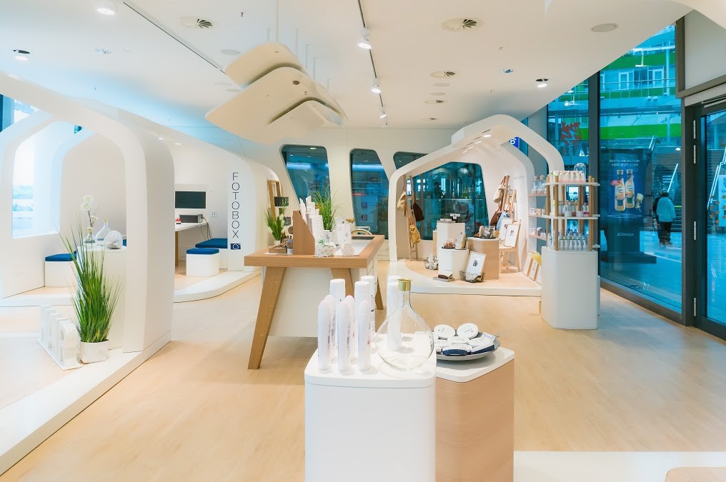 interior design retail store for beauty product