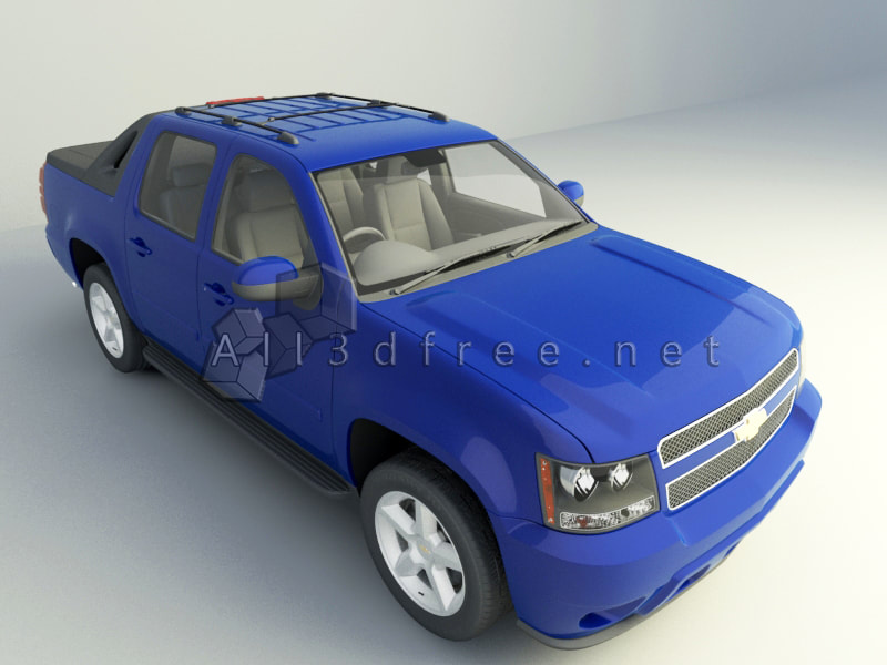 3D Model Vehicle Collection - Chevrolet Pickup Truck