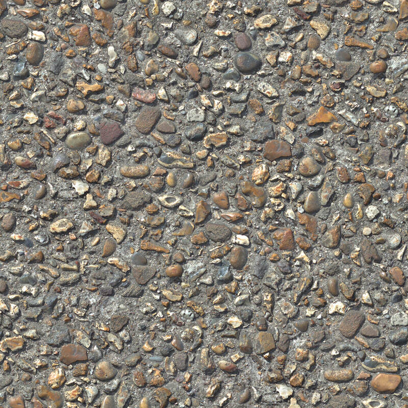 concrete texture seamless with cobble stone materials 1