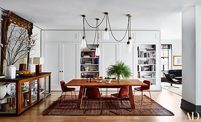 types of interior design - dining area design