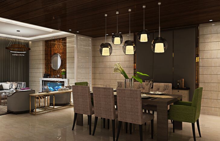 asia concept dining area design