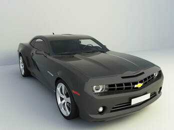 3d model vehicle chevrolet camaro collection