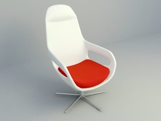 simple & white concept Office Chair Design 2017