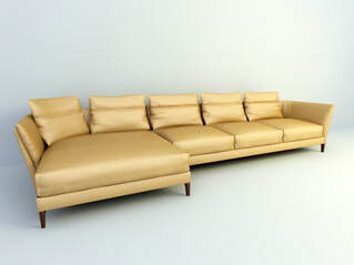 3D model - Sectional Sofa free download