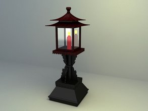 Chinese garden lights design