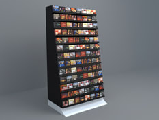 free 3D Model DVD racks 012