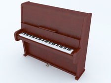 3D model Piano free download