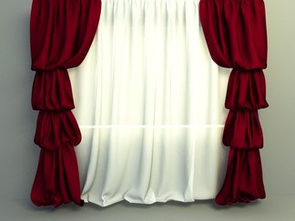 elegant curtain walmart design 3d model free download