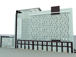 commercial building 3d model download