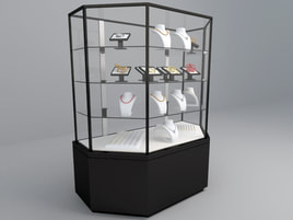 free 3D Model Jewelry Showcase 021