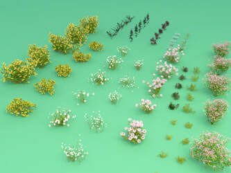 3D models of plants - plants pack collection for landscape 7