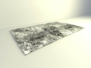 gray 3d fur carpet simple design free download