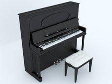 3D model Piano free download