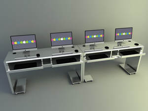 General computer table with mac 3d models download 2018