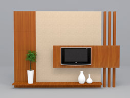 tv panel with modern concept design