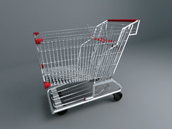 free 3D model shopping cart 017