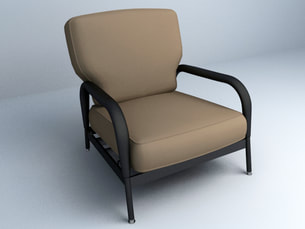 3d model sofa chair design