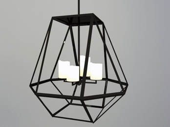 pendant lamp with classic Design Metal Wire design