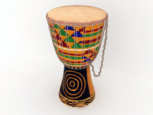﻿3D model Djembe African Drum free download