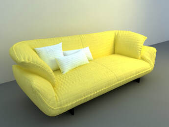 3d model Bridgewater Sofa free download