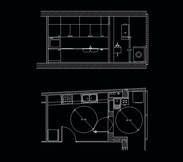 autocad blocks Kitchen Layout plan (for disabled person)​ 