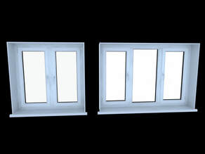 3d model casement window design free download