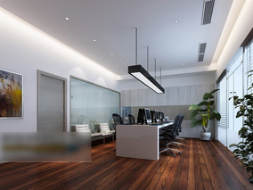 3d models scene largest general office area commercial design download