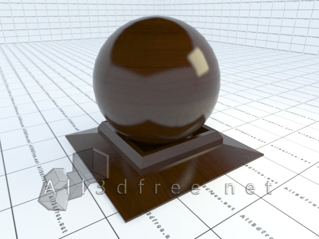 Vray materials High gloss dark wood grain 016 in 2020 collection
