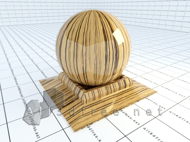 Vray materials High gloss ebony wood grain 018 in 2020 collection