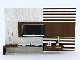 Interior Design of TV Wall design 003