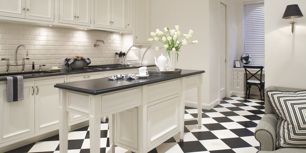 french kitchen design with "white color" concept idea