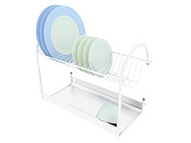 kitchenware 3d model - Bowl Shelf 003