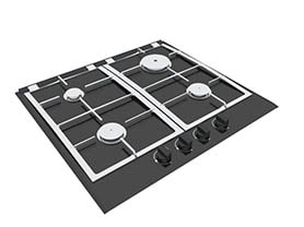 kitchenware 3d model - Cooking Stove 010
