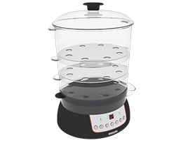 kitchenware 3d model - Steam Pot 012