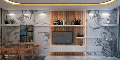 interior design for condo - living area design