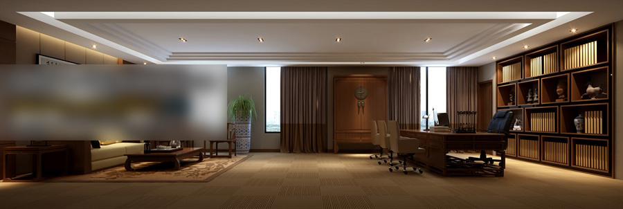 3d models scene manager room modern with commercial design download
