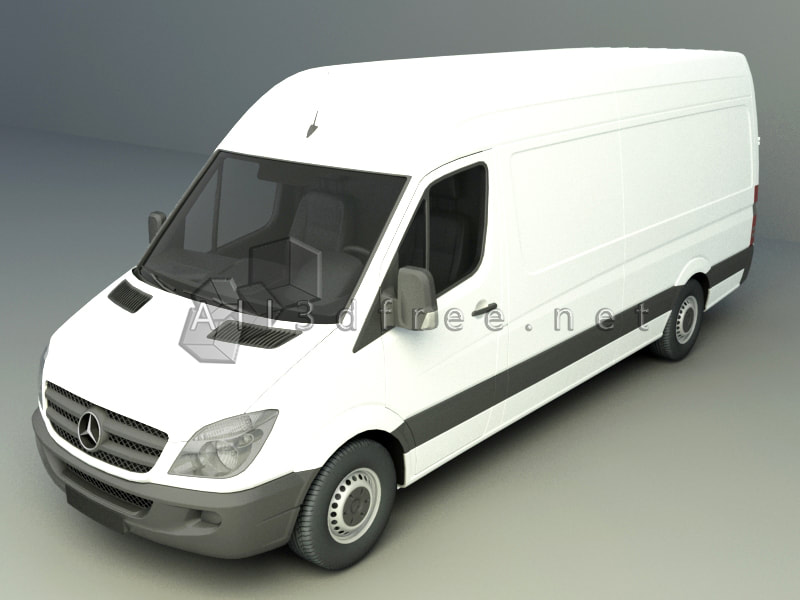 3D Model Vehicle Collection - Delivery Van