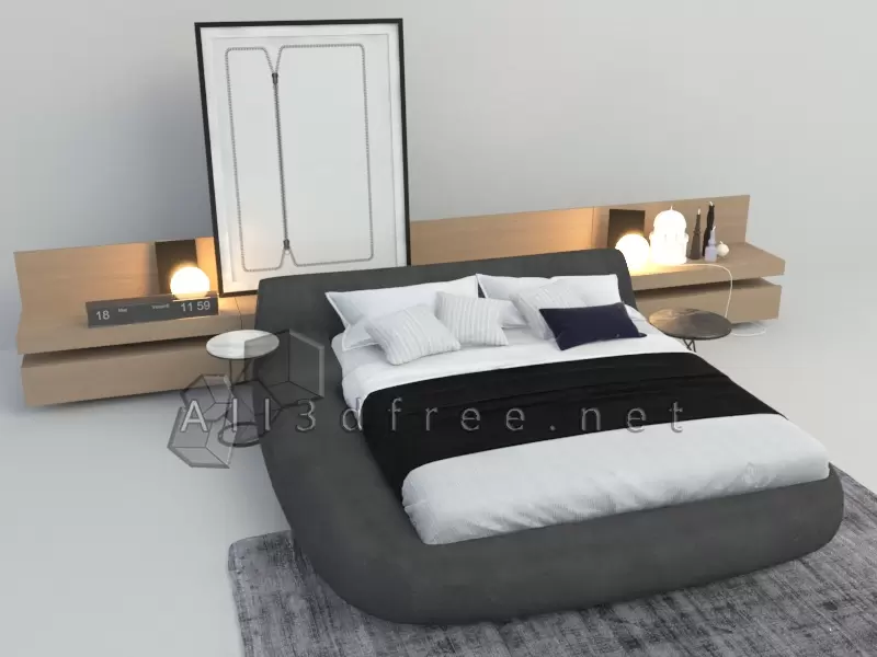 Modern bed 005
