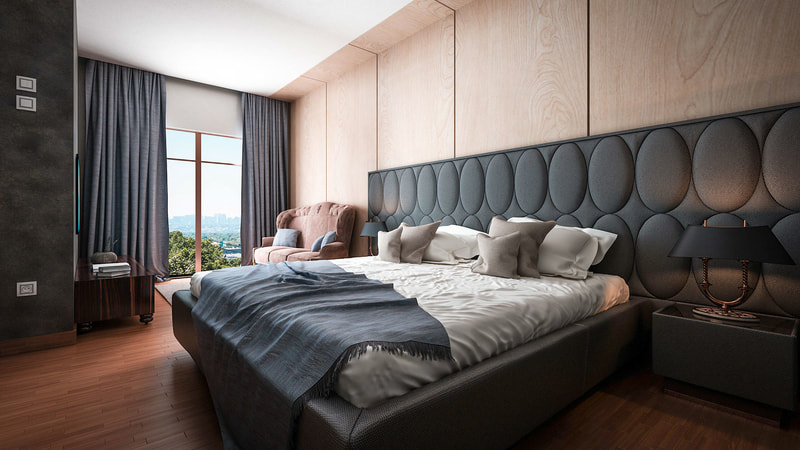 Modern & European style bedroom design