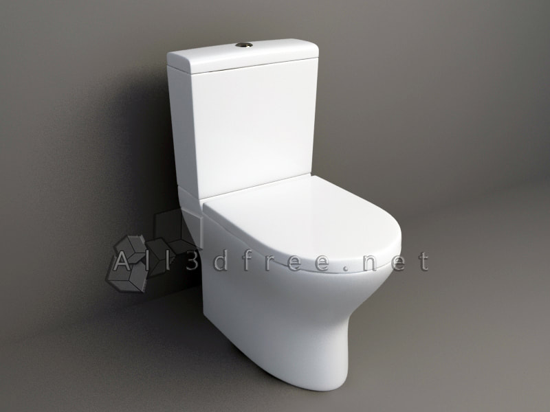 3d Model Collection - Modern close stool 009