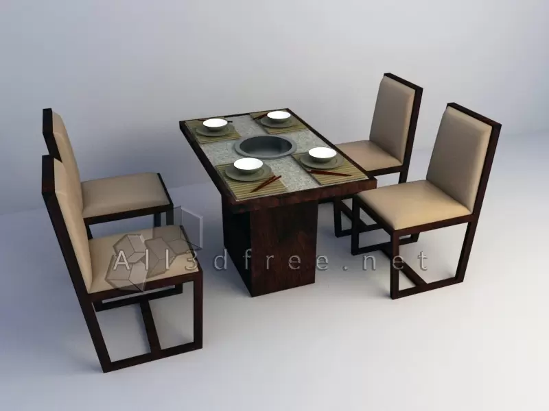 Modern dining table set 001