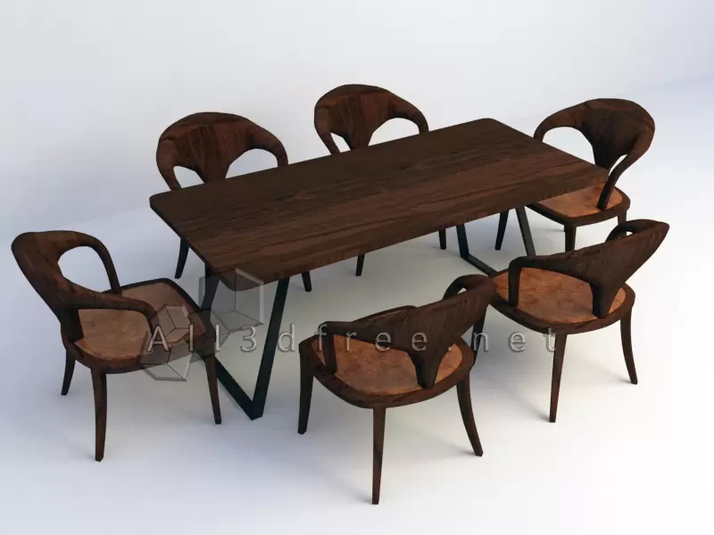 Modern dining table set 002