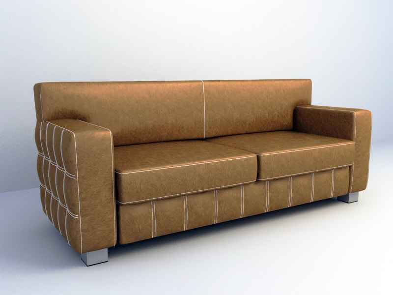 Modern Double Sofa 06