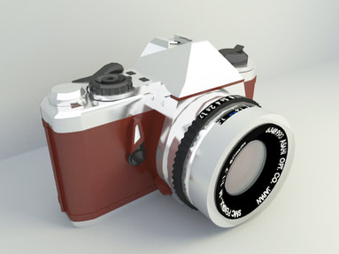 free 3D Model Classical Camera 010